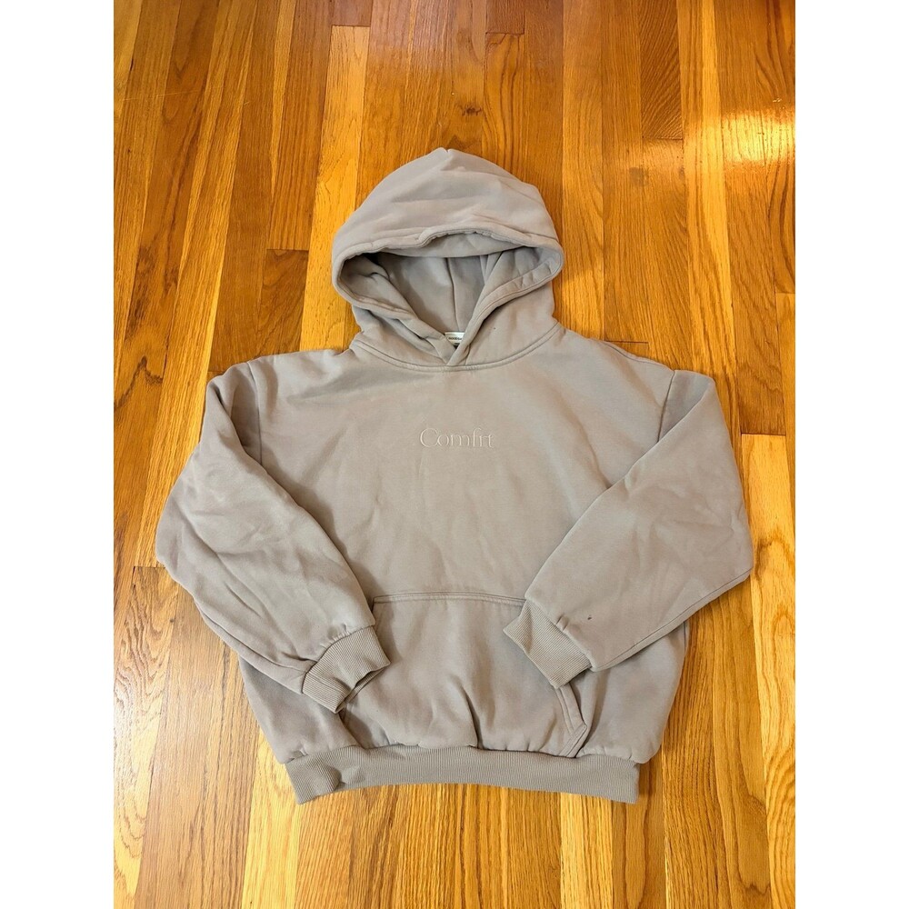 Comfort Beige Hoodie Sweatshirt Pullover kids XL